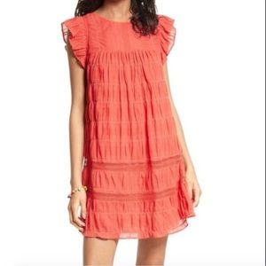 Rebecca Minkoff coral summer dress